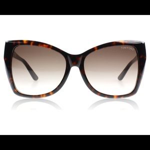 Genuine Tom Ford Carli tortoise sunglasses